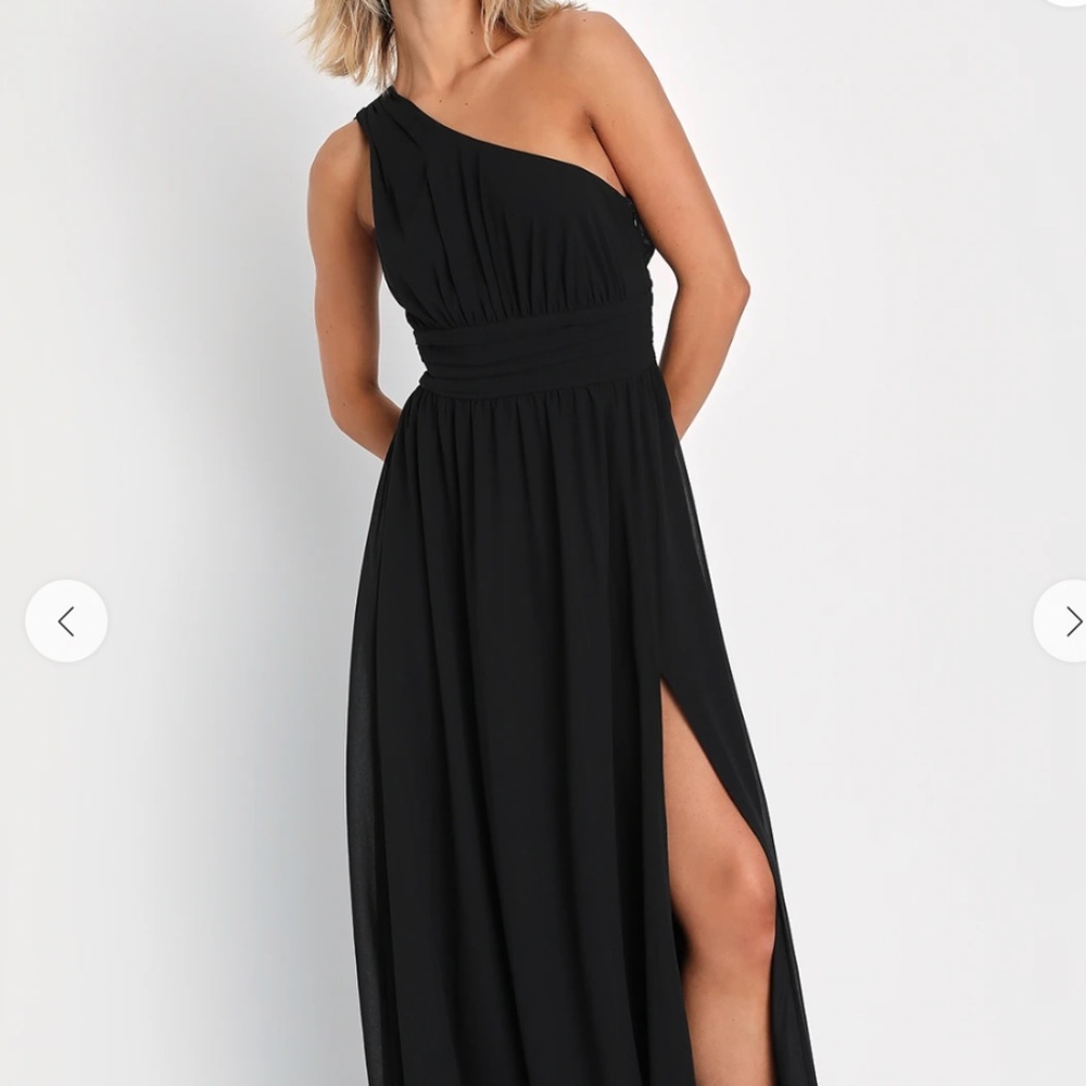 Womens One Shoulder Lulu Dress L